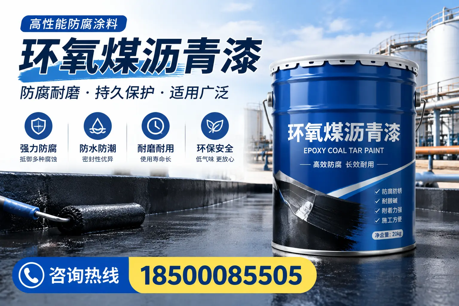 环氧煤沥青漆与传统涂料的对比,哪种更适合盐城?